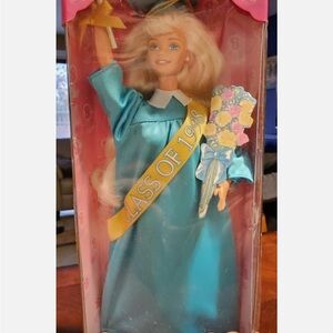 Graduation Doll in Blue Gown